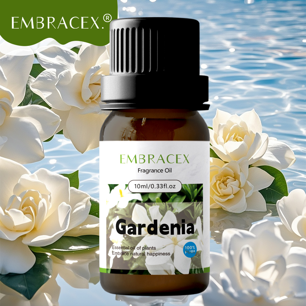 Soap Making Ingredients - 10ml Gardenia Essential Oil Massage Oils