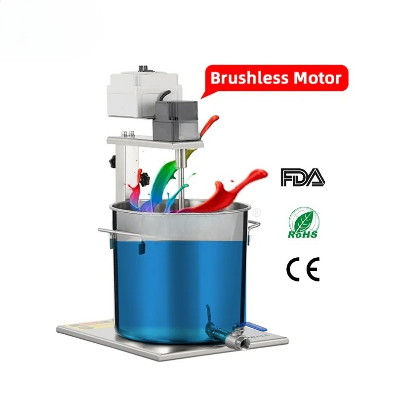 Making Soap And Detergent - 2025-Electric Motor Agitator Paint Glue Stirrer