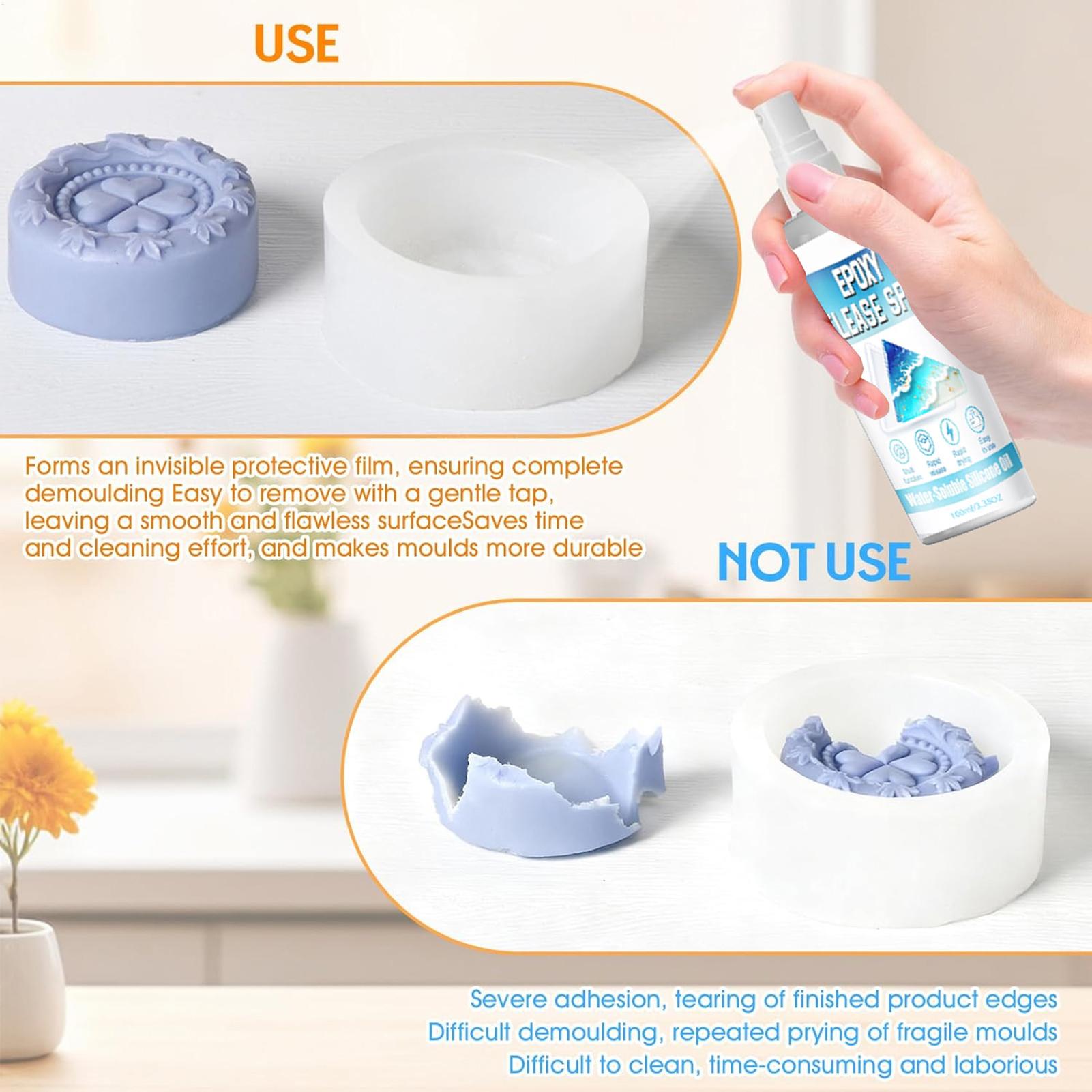 100ml Silicone Release Spray E - огляд і ціна Soap Making Party