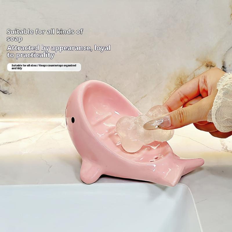 Creative Whale Soap Dish For H - огляд і ціна Soap Dish Draining