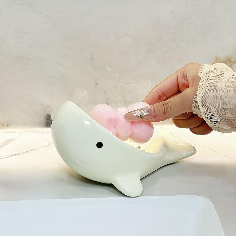 Creative Whale Soap Dish For H - огляд і ціна Soap Dish Draining