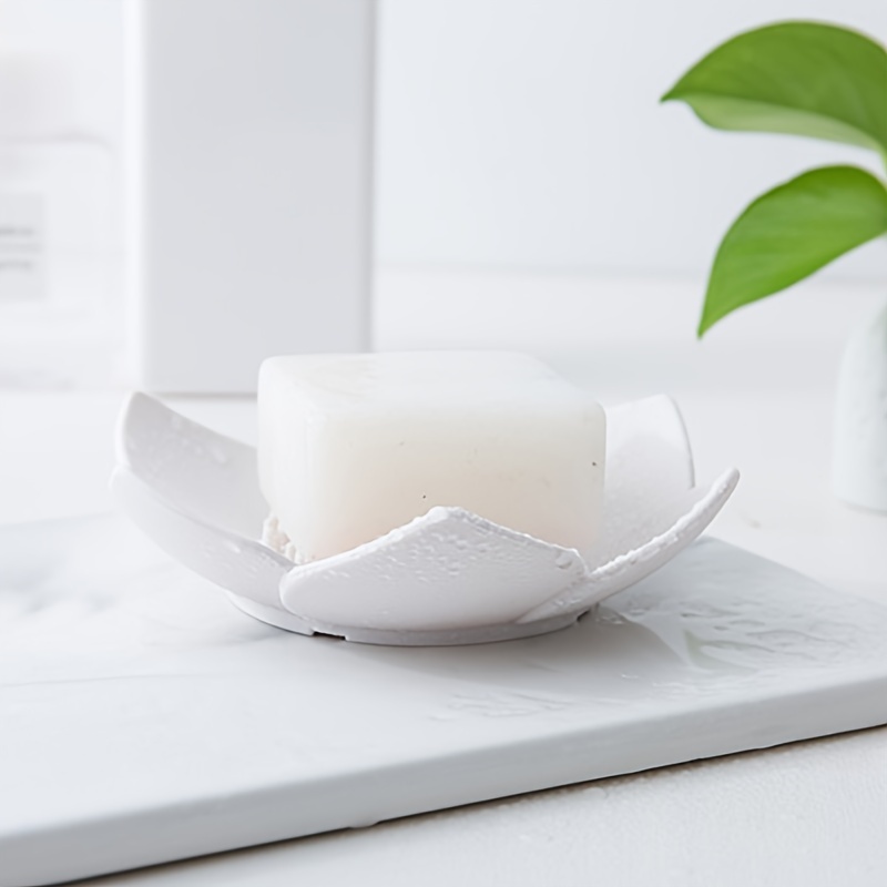 Soap Box Lotus Shape Non-slip  - огляд і ціна Soap Dish Draining