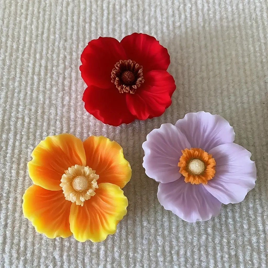 Flower Silicone Candle Mold, C - огляд і ціна Soap Making In Home