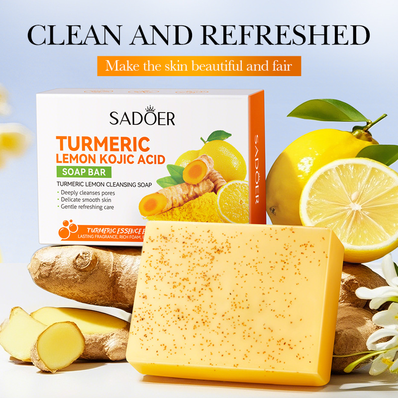 100g Turmeric Lemon Cleansing  - огляд і ціна Soap Making Ingredients