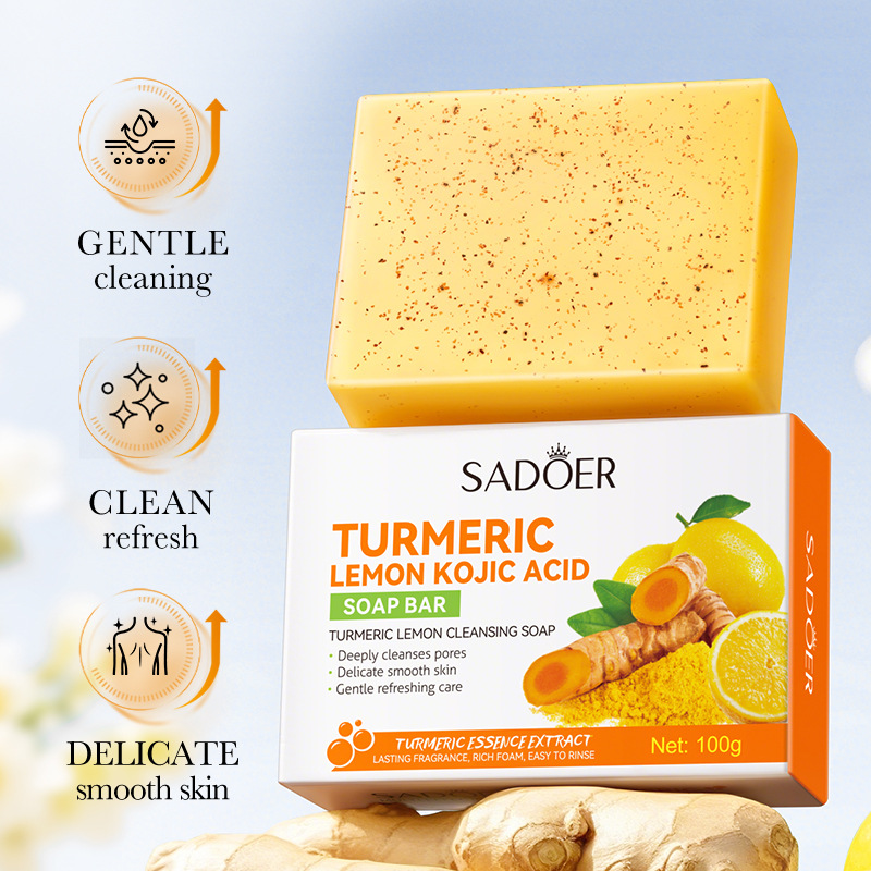 100g Turmeric Lemon Cleansing  - огляд і ціна Soap Making Ingredients