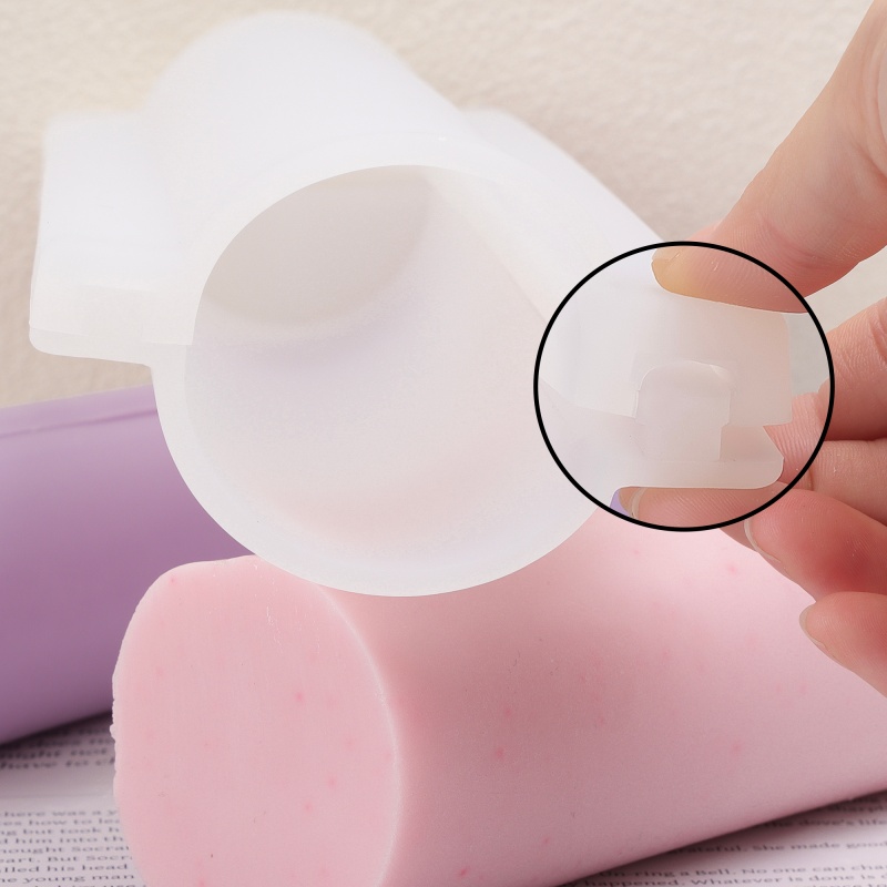 Long Heart Column Silicone Soa - огляд і ціна Soap Making In Home