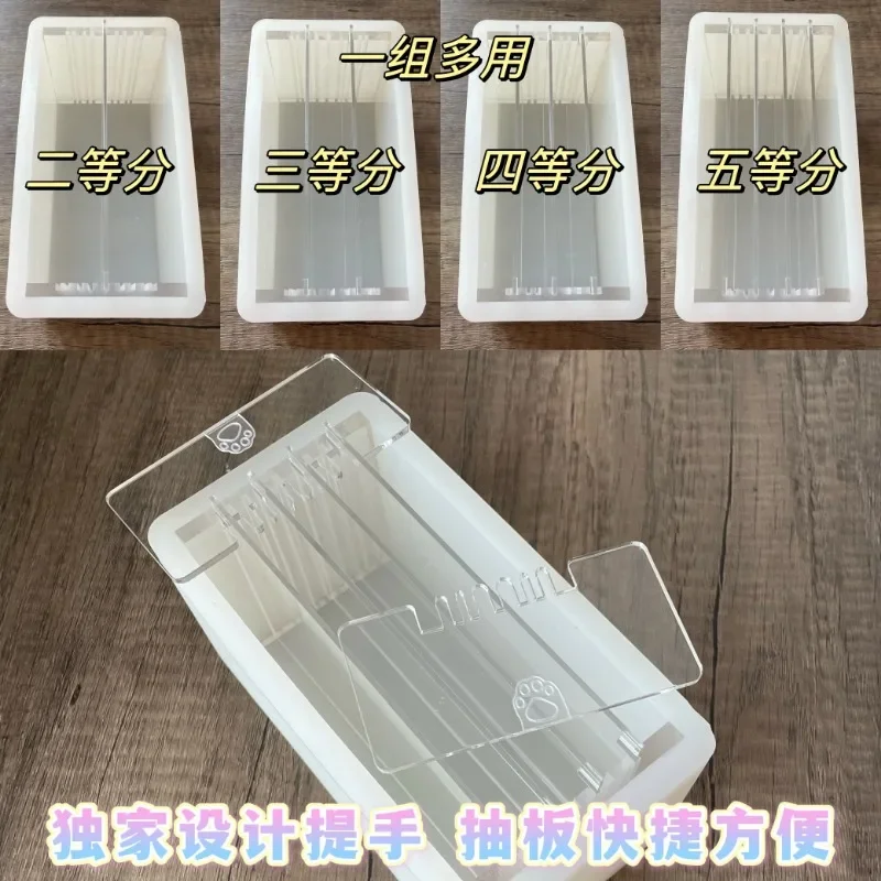 7cm Clear Acrylic Dividers Boa - огляд і ціна Soap Making Kit For Kids