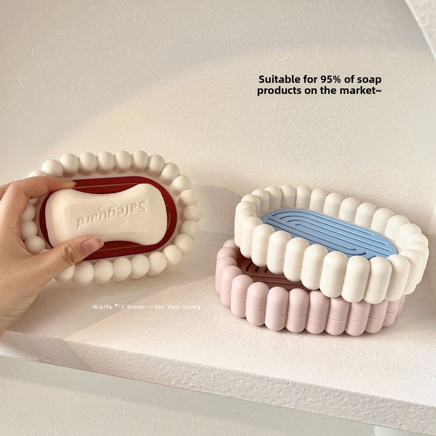 Bathroom Soap Box Plastic Soap - огляд і ціна Soap Dish Draining