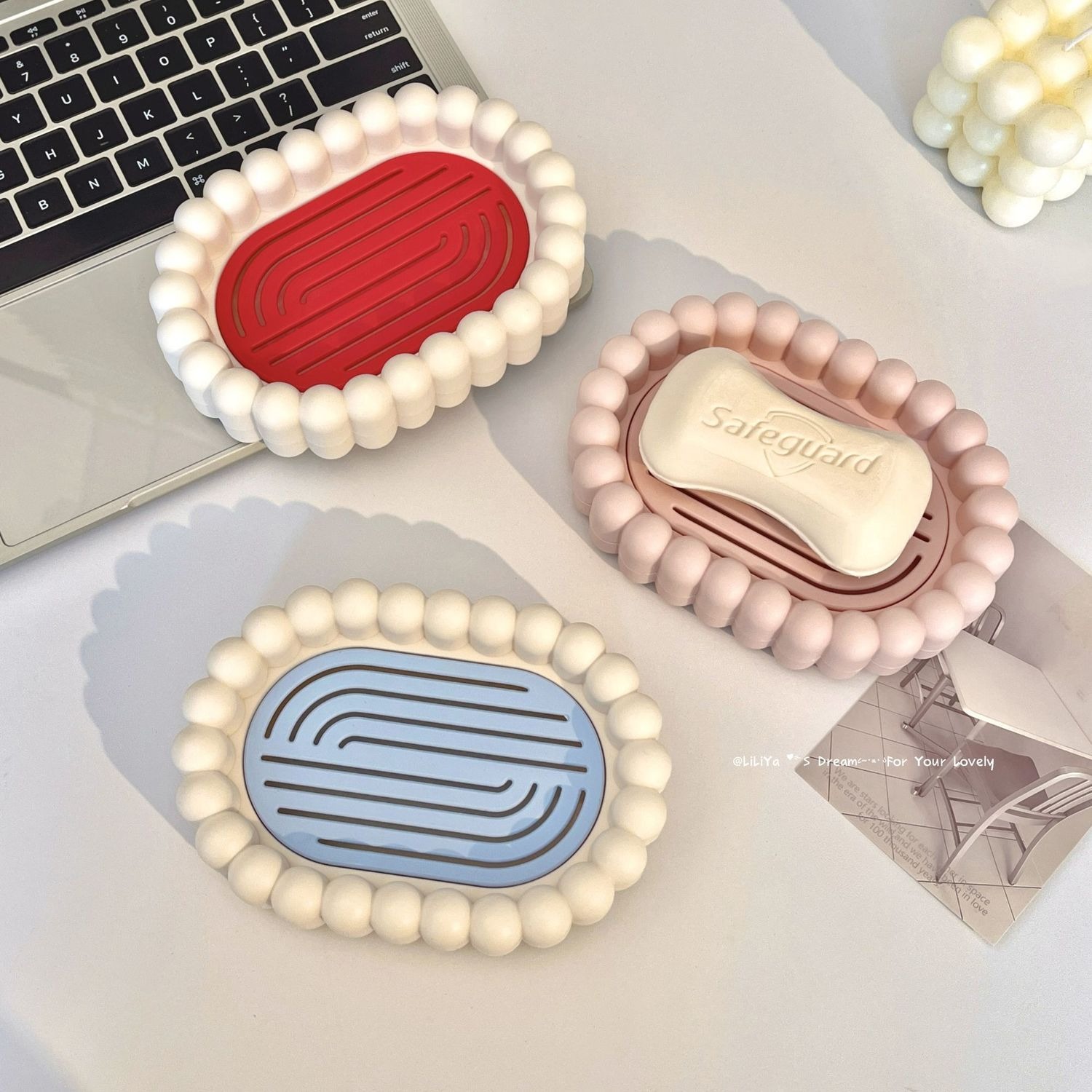 Bathroom Soap Box Plastic Soap - огляд і ціна Soap Dish Draining