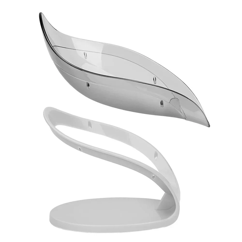 Leaf Soap Dish With Powerful S - огляд і ціна Soap Dish Draining