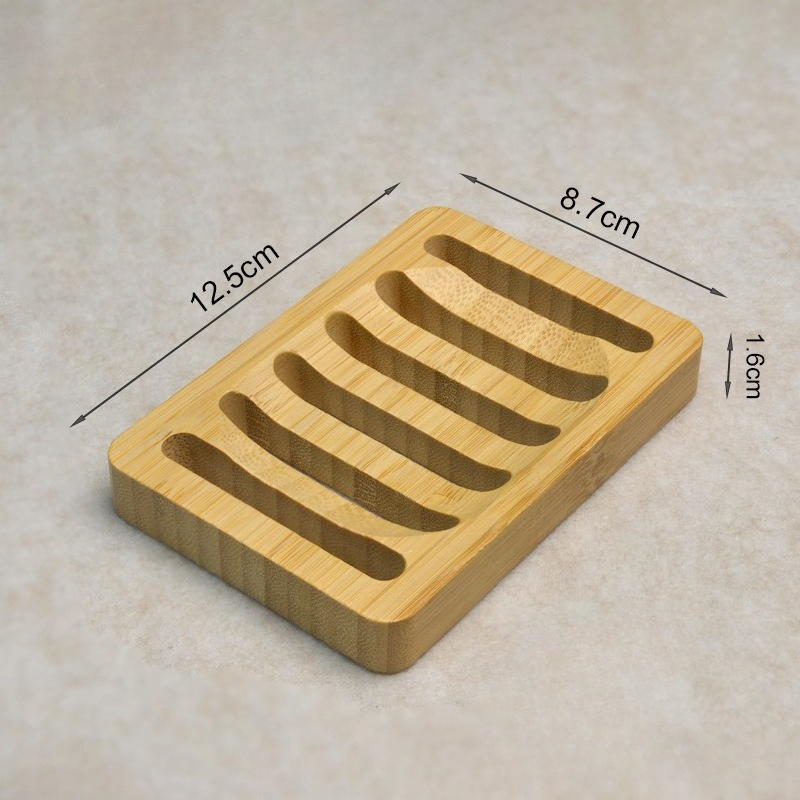 Bamboo Case Tray Wooden Preven - огляд і ціна Soap Dish Draining