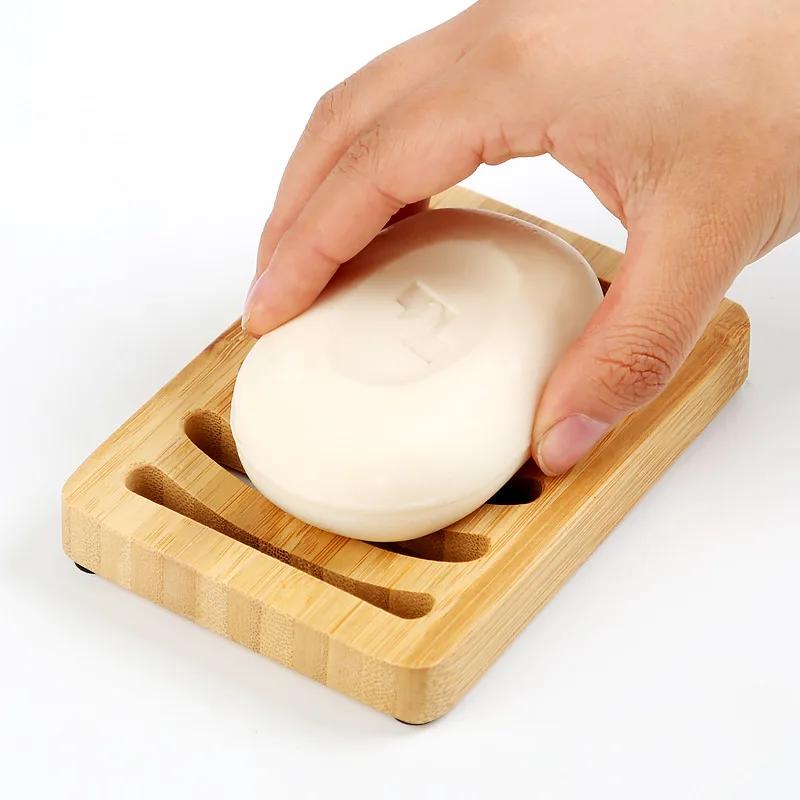 Bamboo Case Tray Wooden Preven - огляд і ціна Soap Dish Draining