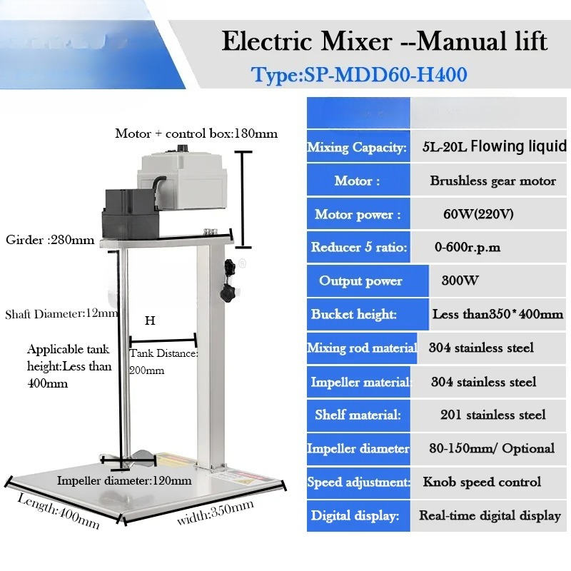 2025-Electric Motor Agitator P - огляд і ціна Making Soap And Detergent