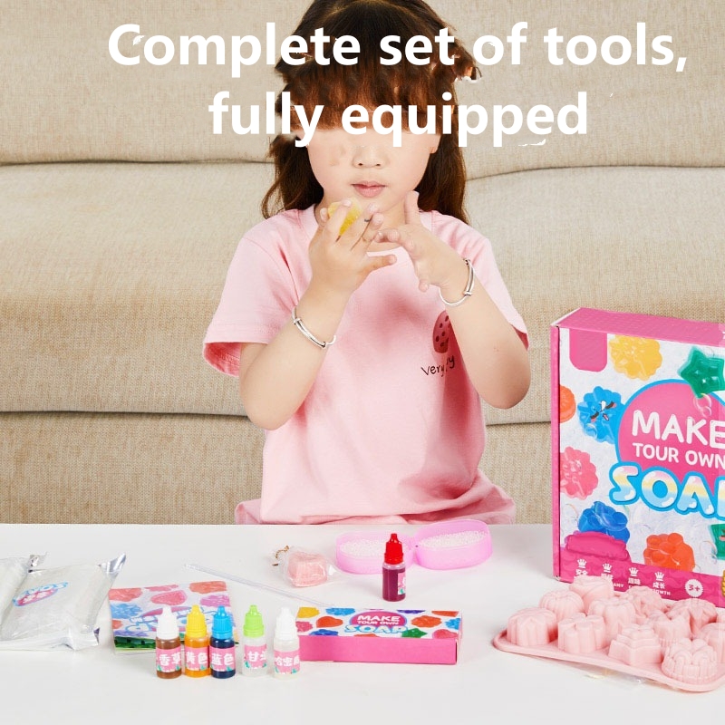 DIY Handmade Soap Crystal Soap - огляд і ціна Soap Making Kit For Kids