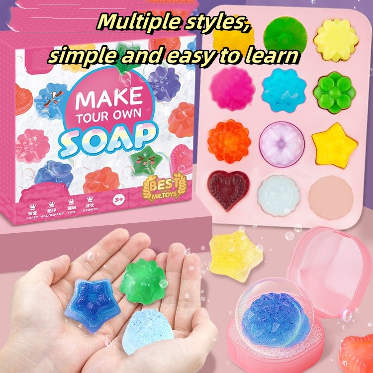 DIY Handmade Soap Crystal Soap - огляд і ціна Soap Making Kit For Kids