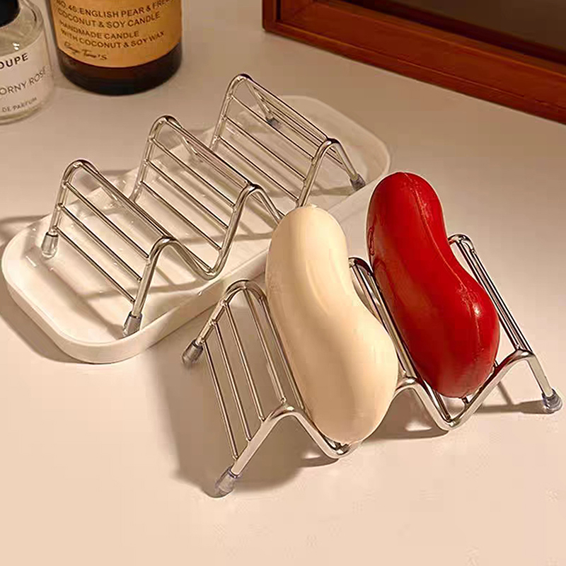 1pcs Stainless Steel Soap Rack - огляд і ціна Soap Dish Draining