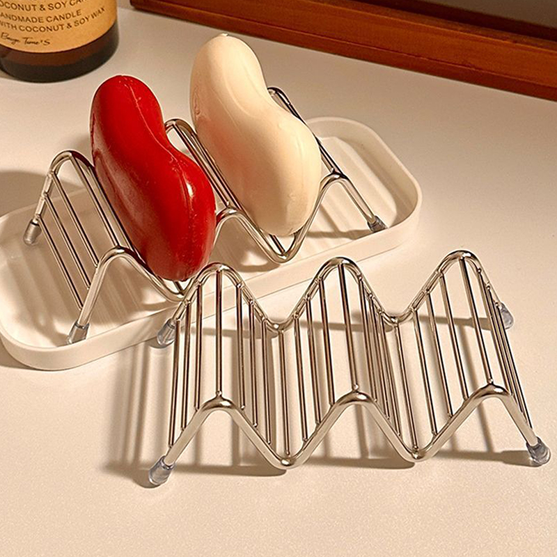 1pcs Stainless Steel Soap Rack - огляд і ціна Soap Dish Draining