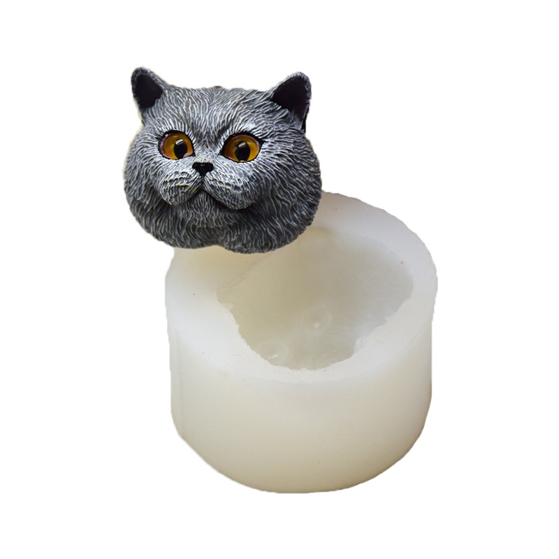 Silicone Mold Short-haired Cat - огляд і ціна Soap Making Party