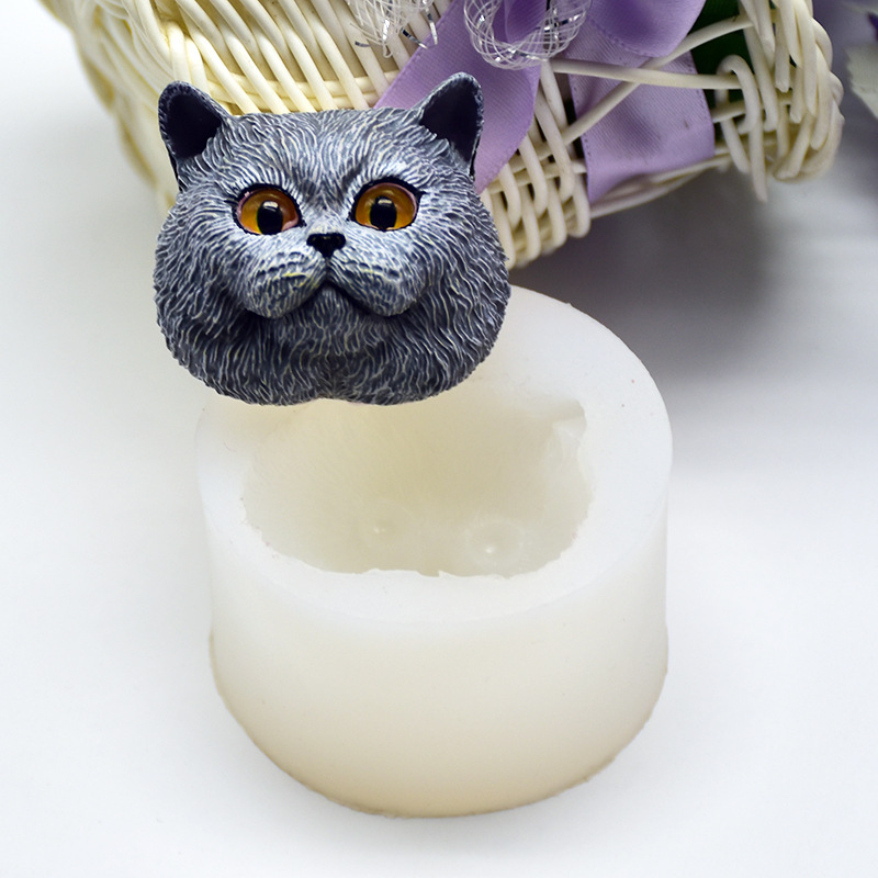 Silicone Mold Short-haired Cat - огляд і ціна Soap Making Party