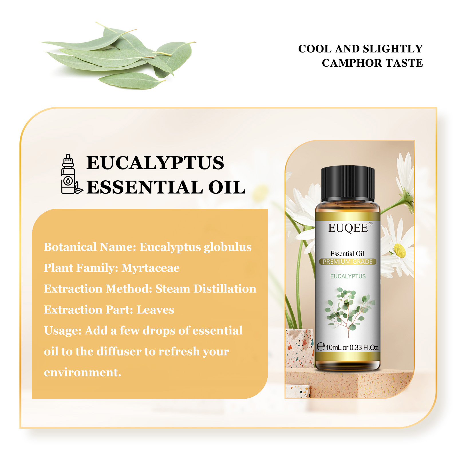 EUQEE 10ML Natural Essential O - огляд і ціна Soap Making Ingredients