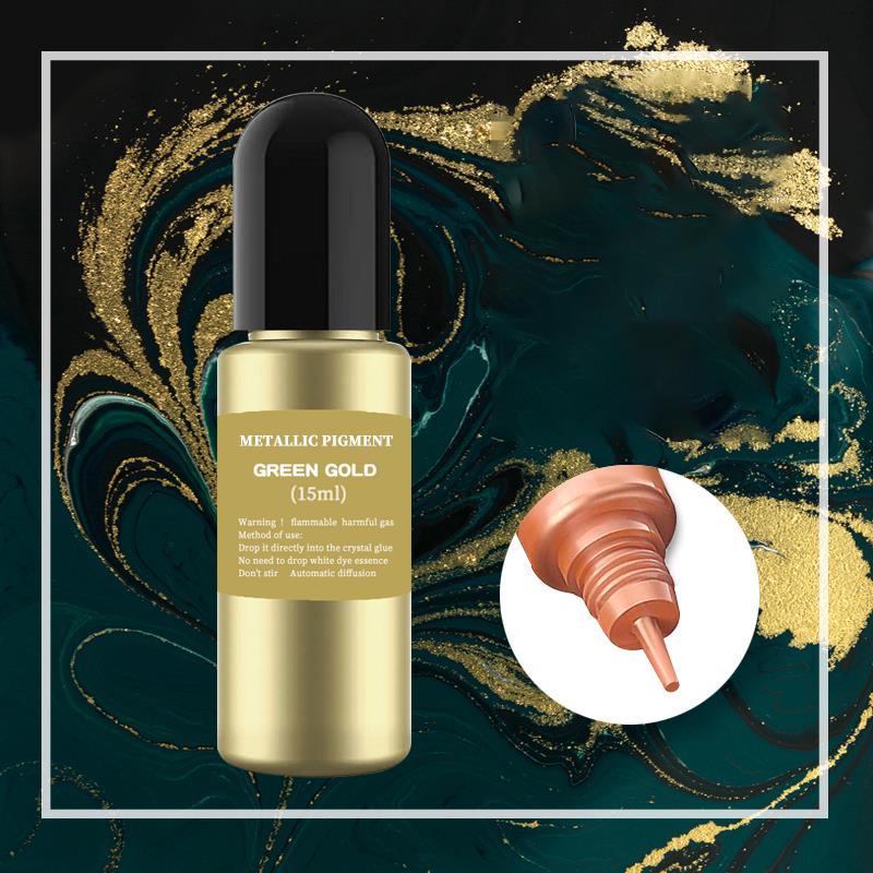 15ml Metal Resin Pigment Alcoh - огляд і ціна Soap Making Ingredients