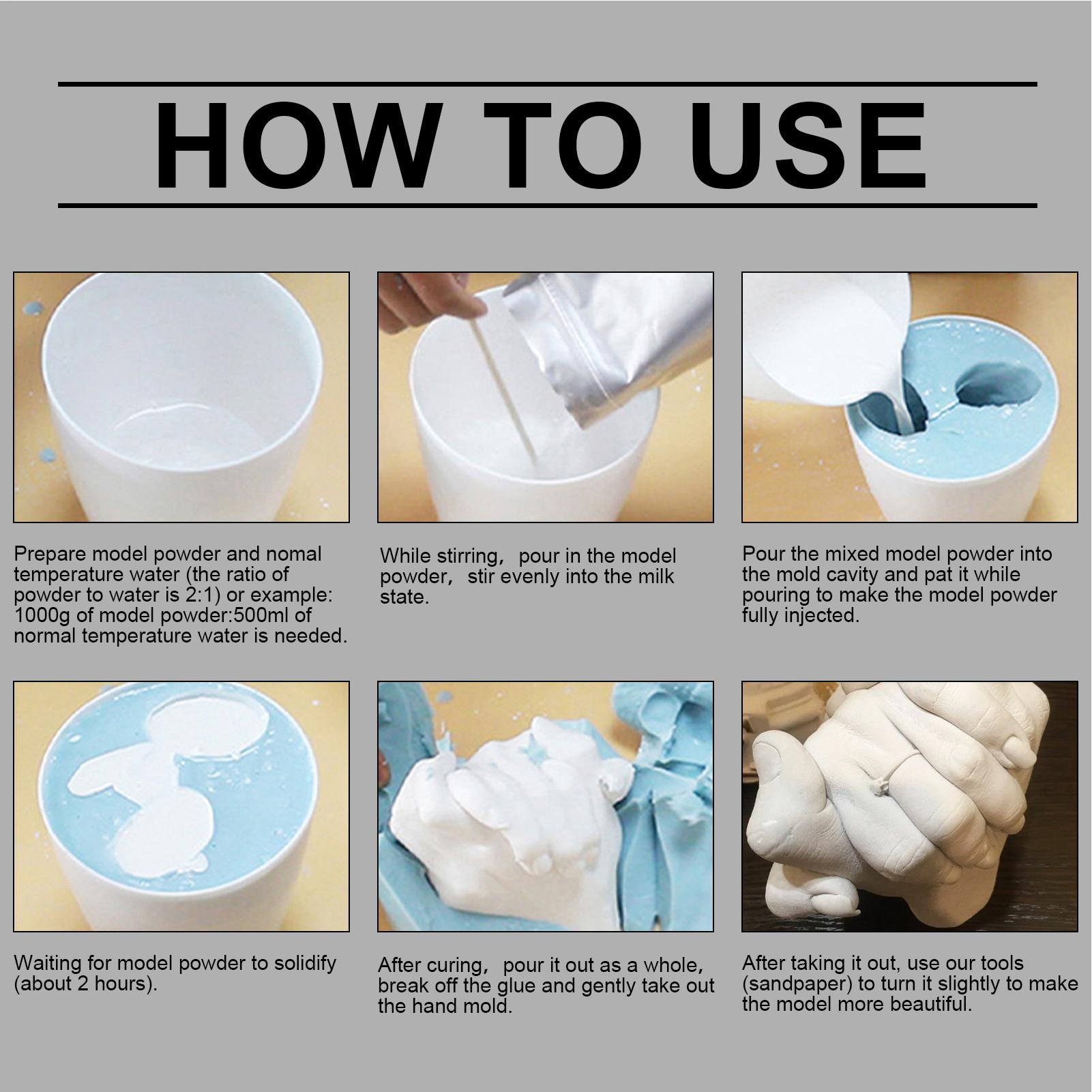 Baby Hand And Foot Casting Kit - огляд і ціна Soap Making Essentials