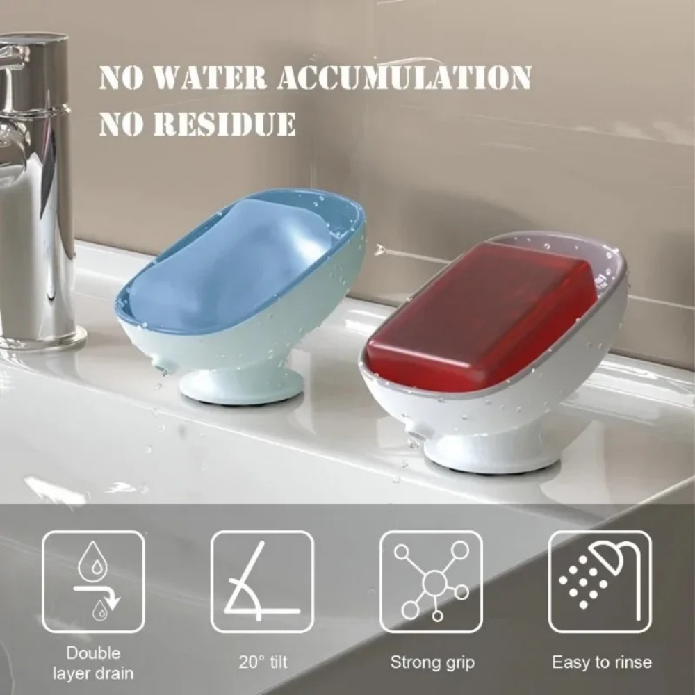 1pc Super Suction Cup Bathroom - огляд і ціна Soap Dish Draining