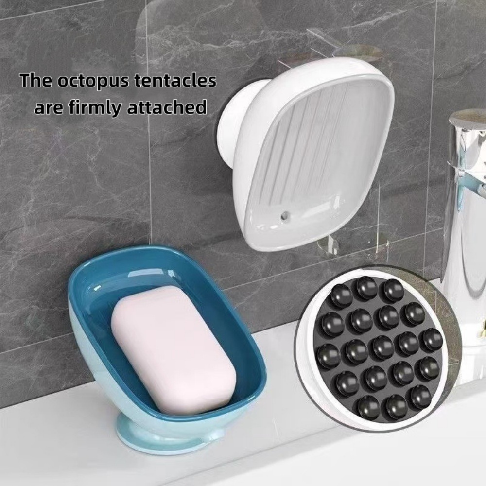 1pc Super Suction Cup Bathroom - огляд і ціна Soap Dish Draining