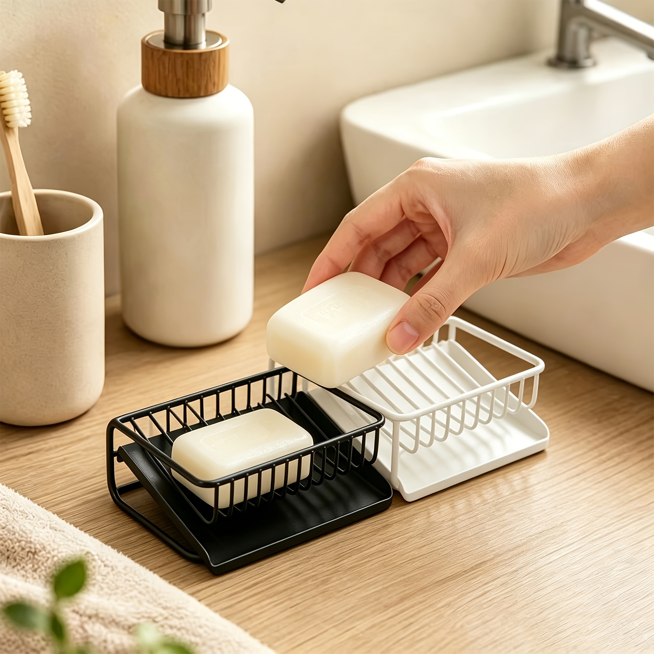 1pc Plastic Soap Dish With Dra - огляд і ціна Soap Dish Draining