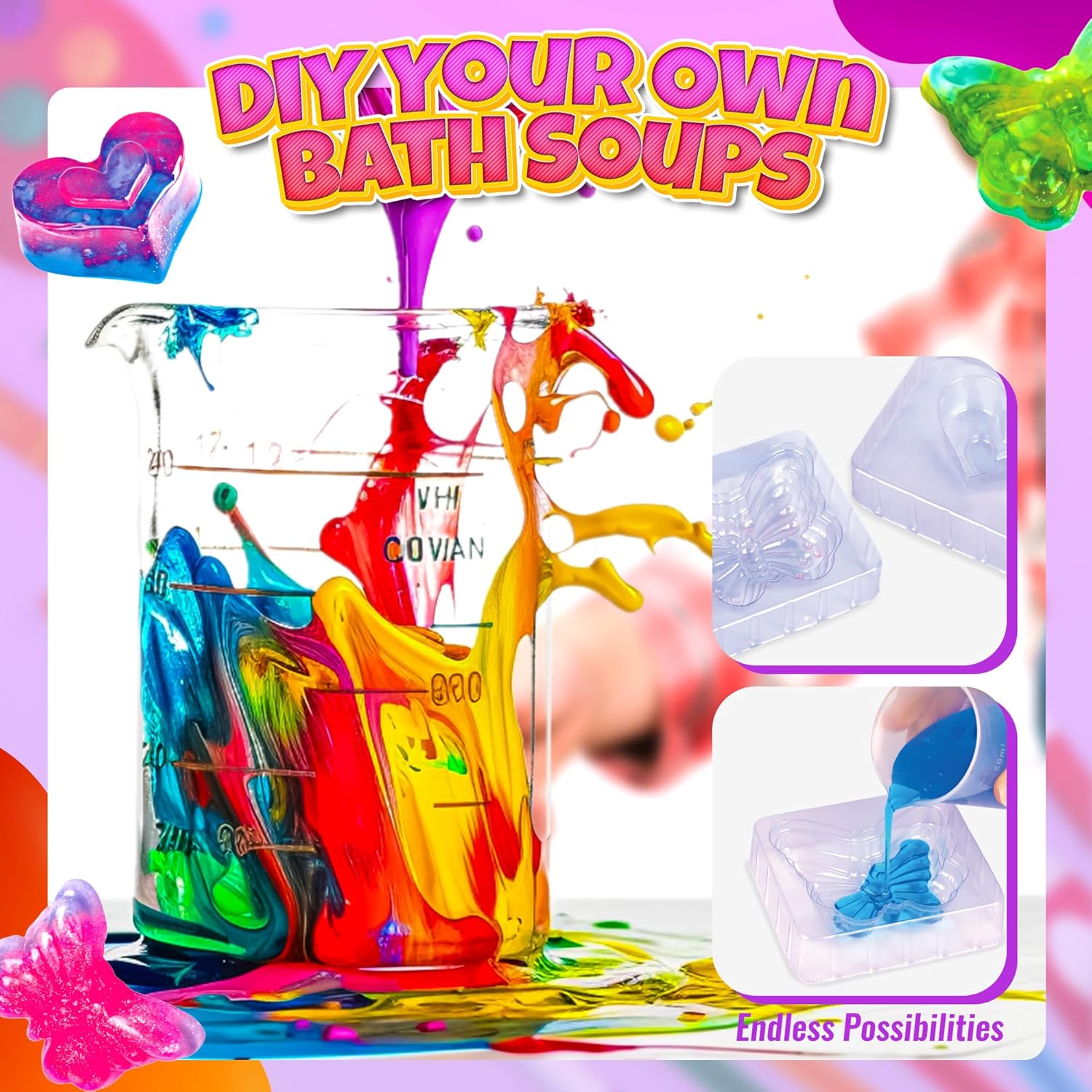 Soap Making Kit for Kids Easte - огляд і ціна Soap Making Kit For Kids