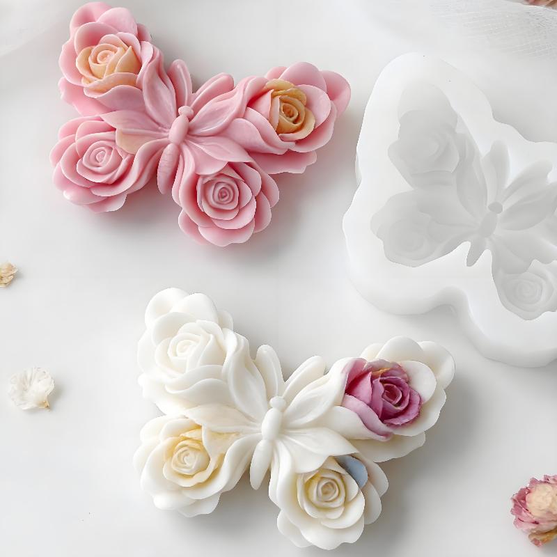 DIY Rose Butterfly Form Silico - огляд і ціна Soap Making Party