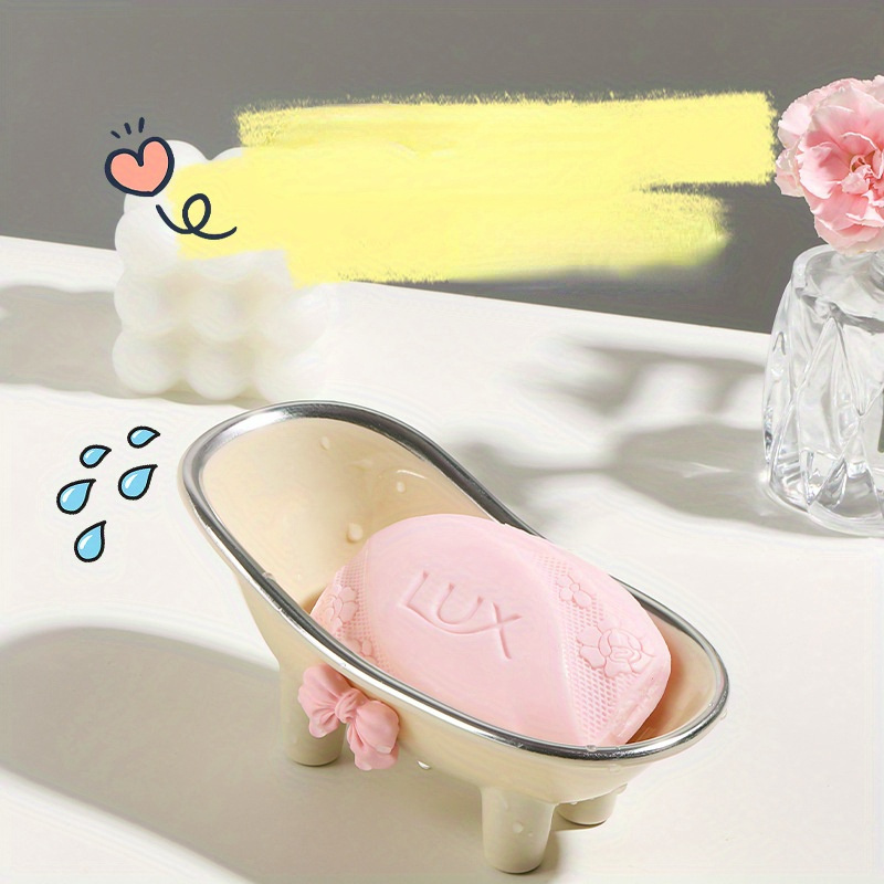 Cute Plastic Bathroom Soap Dis - огляд і ціна Soap Dish Draining