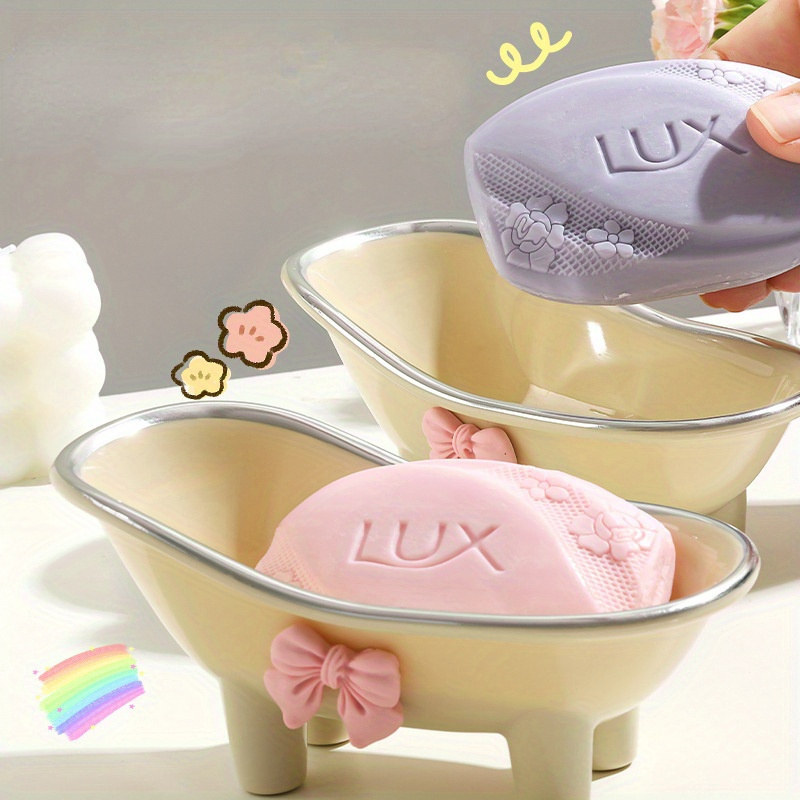 Cute Plastic Bathroom Soap Dis - огляд і ціна Soap Dish Draining