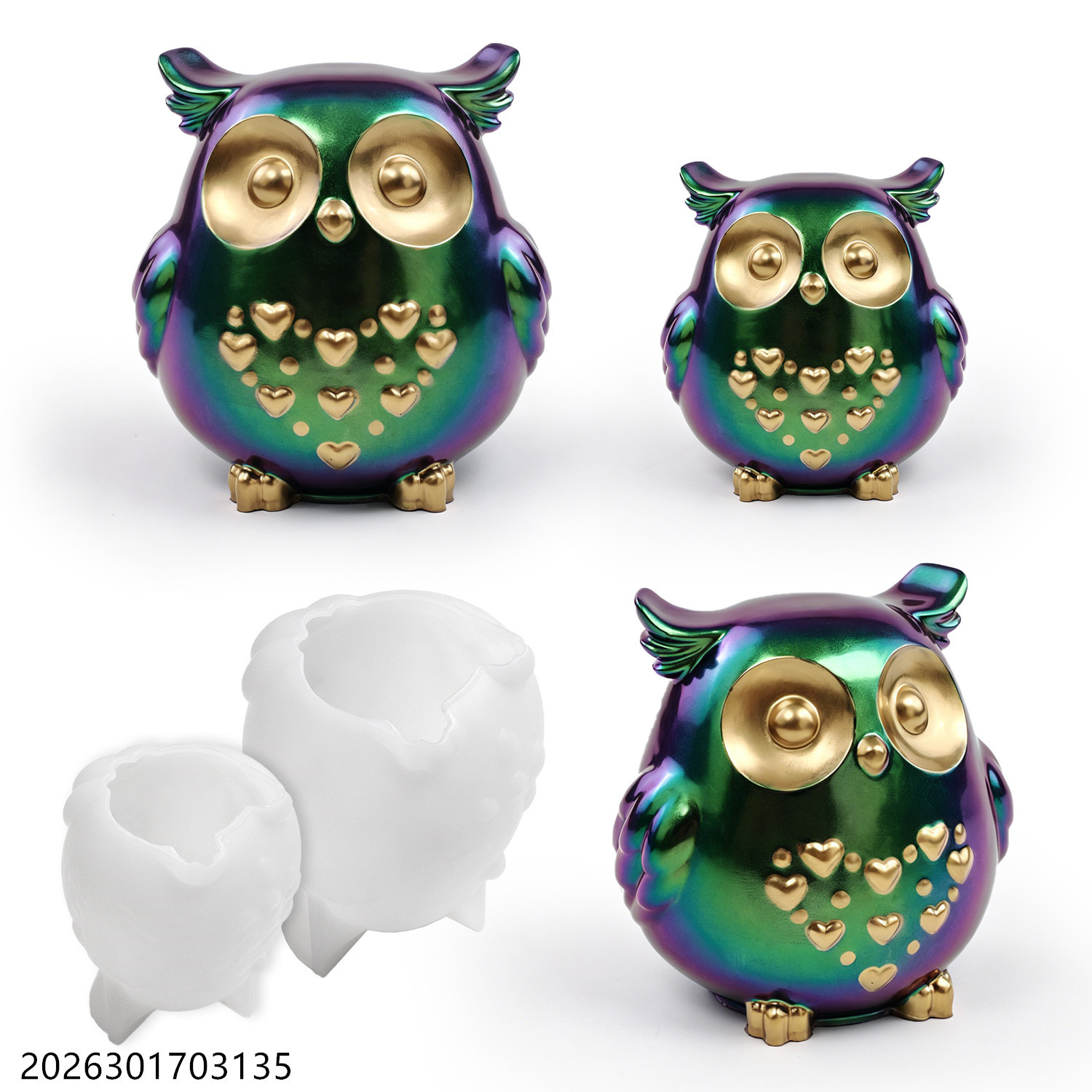Owl Silicone Mold 3D Bird Shap - огляд і ціна Soap Making Party