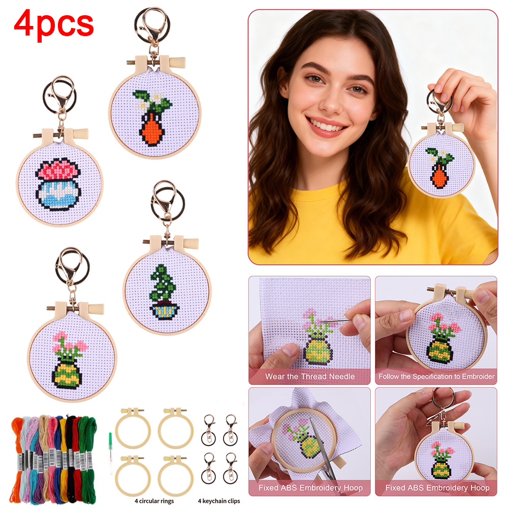4Pcs Embroidery Beginner Kits  - огляд і ціна Soap Making Kit For Kids